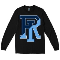Black Rhode Island Gifts, Rams Vintage Long Sleeve Tee - linhVisuals