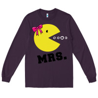 Plum Mrs Pacman Long Sleeve Tee - linhVisuals