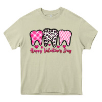 Mossy happy valentines day dentist Heavy Core Tee - OliviaCreatesArt