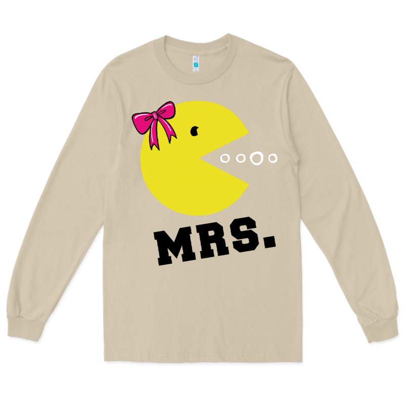 Mrs Pacman Long Sleeve Tee by linhVisuals | Teevron