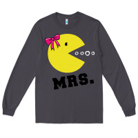 Smoke Mrs Pacman Long Sleeve Tee - linhVisuals