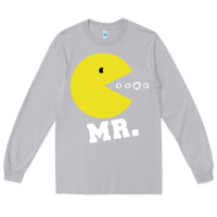 Moon Dust Mr Pacman Long Sleeve Tee - linhVisuals