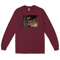 Burgundy tony soprano some pulp 72124220 Long Sleeve Tee - linhVisuals