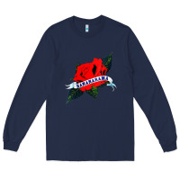Navy best of grup music  bananarama Long Sleeve Tee - linhVisuals