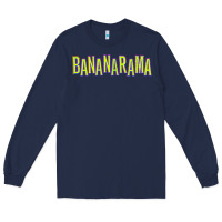 Navy best of grup music  bananarama Long Sleeve Tee - linhVisuals
