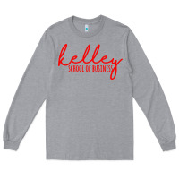 Heather Grey kelley school of business Long Sleeve Tee - linhVisuals