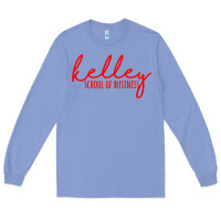Colony Blue kelley school of business Long Sleeve Tee - linhVisuals