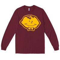 Burgundy lemonhead vintage Long Sleeve Tee - linhVisuals