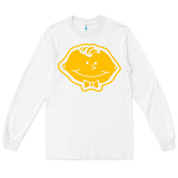 White lemonhead vintage Long Sleeve Tee - linhVisuals
