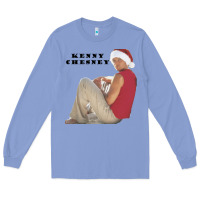 Colony Blue KENNY CHESNEY Long Sleeve Tee - linhVisuals