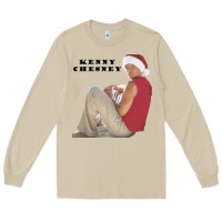 Mushroom KENNY CHESNEY Long Sleeve Tee - linhVisuals