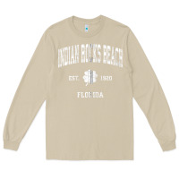 Mushroom indian rocks beach florida vintage shamrock sports zip hoodie Long Sleeve Tee - linhVisuals