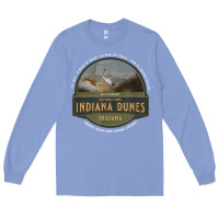 Colony Blue indiana dunes national park lake michigan beach trails t shirt Long Sleeve Tee - linhVisuals