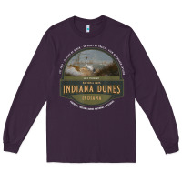 Plum indiana dunes national park lake michigan beach trails t shirt Long Sleeve Tee - linhVisuals