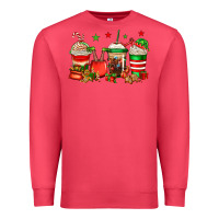 Cardinal Christmas elfs coffee Premium Sweatshirt - Jasminsmagicworld
