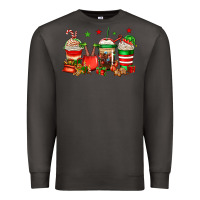 Smoke Christmas elfs coffee Premium Sweatshirt - Jasminsmagicworld