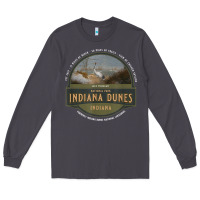 Smoke indiana dunes national park lake michigan beach trails t shirt Long Sleeve Tee - linhVisuals