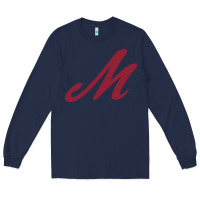 Navy Muhlenberg College Long Sleeve Tee - linhVisuals