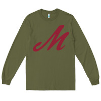 Army Green Muhlenberg College Long Sleeve Tee - linhVisuals