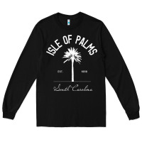 Isle Of Palms Sc Palm Tree Isle Of Palms Beach Gift Pullover Hoodie Long Sleeve Tee | Teevron