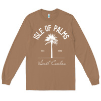 Toasted Coconut isle of palms sc palm tree isle of palms beach gift pullover hoodie Long Sleeve Tee - linhVisuals