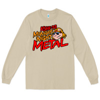 Mushroom MONDAY NIGHT METAL Long Sleeve Tee - linhVisuals