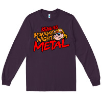 Plum MONDAY NIGHT METAL Long Sleeve Tee - linhVisuals