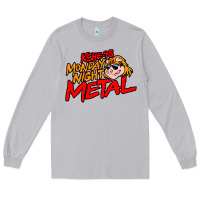 Moon Dust MONDAY NIGHT METAL Long Sleeve Tee - linhVisuals