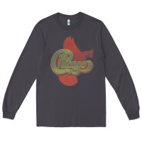 Smoke VINTAGE CHICAGO Long Sleeve Tee - linhVisuals