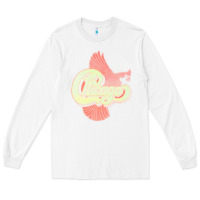 White VINTAGE CHICAGO Long Sleeve Tee - linhVisuals