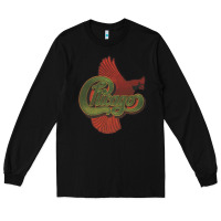 Black VINTAGE CHICAGO Long Sleeve Tee - linhVisuals