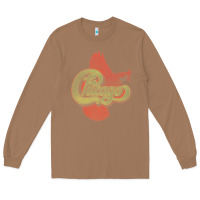 Toasted Coconut VINTAGE CHICAGO Long Sleeve Tee - linhVisuals