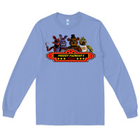 Colony Blue FREDDY FAZBEAR'S Long Sleeve Tee - linhVisuals