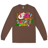 Chestnut summer time Long Sleeve Tee - CowhideDigitalArt