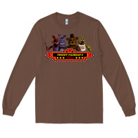 Chestnut FREDDY FAZBEAR'S Long Sleeve Tee - linhVisuals