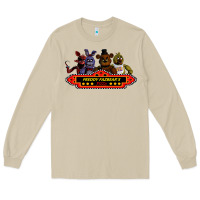 Mushroom FREDDY FAZBEAR'S Long Sleeve Tee - linhVisuals