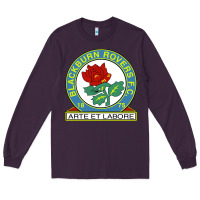 Plum blackburn-fc Long Sleeve Tee - linhVisuals