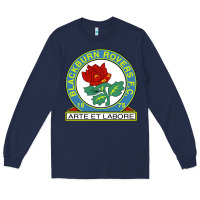 Navy blackburn-fc Long Sleeve Tee - linhVisuals