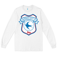 White cardiff-city-fc Long Sleeve Tee - linhVisuals