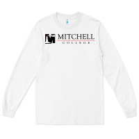 White Mitchell College Long Sleeve Tee - linhVisuals