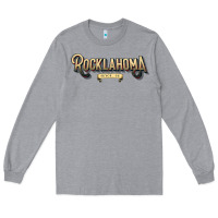 Heather Grey 2022#ROCKLAHOMA Long Sleeve Tee - linhVisuals