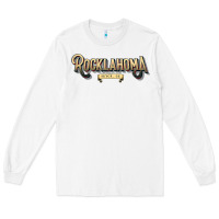 White 2022#ROCKLAHOMA Long Sleeve Tee - linhVisuals