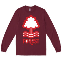 Burgundy forest-fc Long Sleeve Tee - linhVisuals