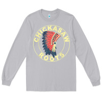 Moon Dust chickasaw roots headdress native american chickasaw nation Long Sleeve Tee - linhVisuals