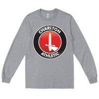 Heather Grey charlton-fc Long Sleeve Tee - linhVisuals