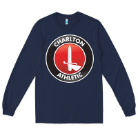 Navy charlton-fc Long Sleeve Tee - linhVisuals