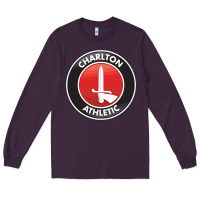Plum charlton-fc Long Sleeve Tee - linhVisuals