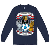 Navy coventry-city-fc Long Sleeve Tee - linhVisuals