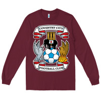 Burgundy coventry-city-fc Long Sleeve Tee - linhVisuals