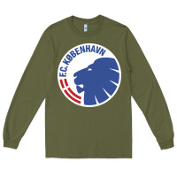 Army Green fc-københavn Long Sleeve Tee - linhVisuals